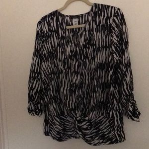 Long sleeve blouse